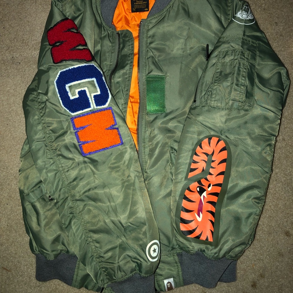 BAPE BOMBER JACKET